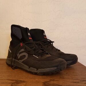 Adidas Black Goretex mountain biking shoes